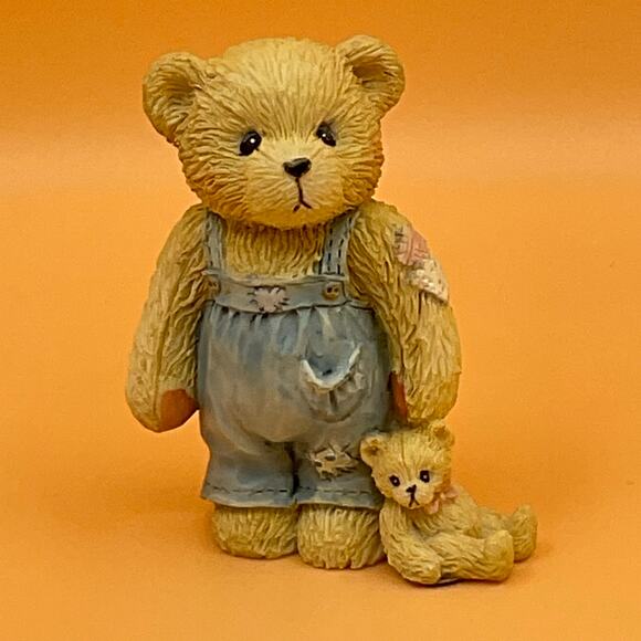 Cherished Teddies Child of Hope 1993 Bear with Teddy Figurine 624837 - Picture 1 of 6